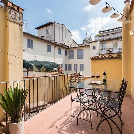 شقة Beautiful Terrace Santo Spirito